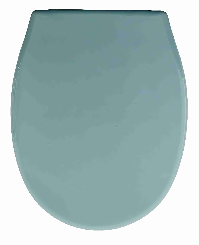 Изображение товара Сиденье для унитаза жесткое "Океан LUX" зеленое (1/10уп) в Миди Лтд