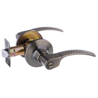 Замок ручка Бронза с фиксатором LARS    ХХ - фото в Миди Лтд Изображение товара Замок ручка Бронза с фиксатором LARS    ХХ в Миди Лтд