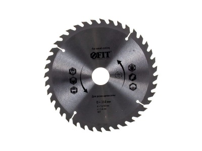 Изображение товара Диск пильный FIT для циркулярных пил по дереву 250*32*40 Т  в Миди Лтд