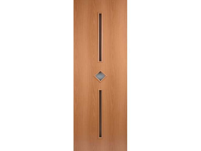 Полотно дверное ПО со стекл Ромб (К) ламинированное миланский орех 700 - фото в Миди Лтд Изображение товара Полотно дверное ПО со стекл Ромб (К) ламинированное миланский орех 700 в Миди Лтд