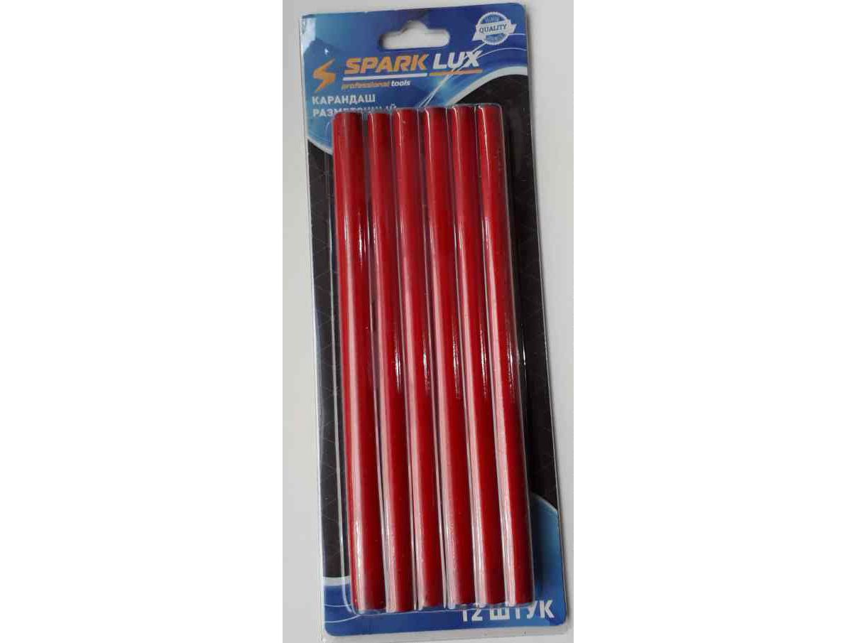 Изображение товара Карандаш малярный разметочный Spark LUX 180мм набор (12шт/уп) в Миди Лтд