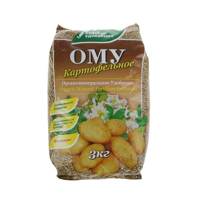 Комплексное удобрение ОМУ для Картофеля 3кг - фото в Миди Лтд Изображение товара Комплексное удобрение ОМУ для Картофеля 3кг в Миди Лтд