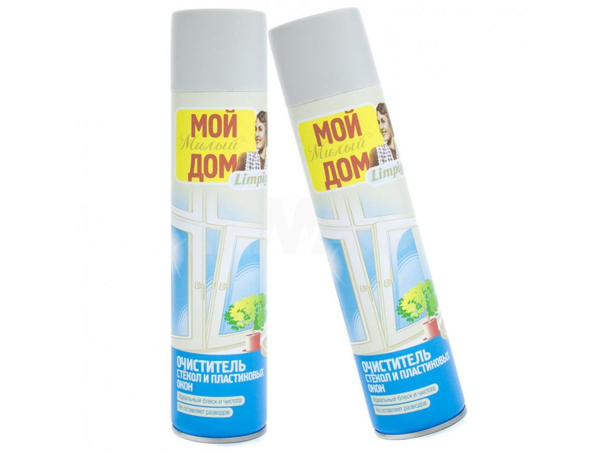 Изображение товара Очиститель Стекол и Пластиковых окон "Мой Милый Дом" 285мл (12шт/уп) 013.06 в Миди Лтд