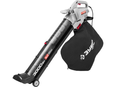 Изображение товара Пылесос-воздуходувка садовый электрический ЗУБР 3000 Вт в Миди Лтд