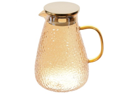 Изображение товара Кувшин стекло с крышкой 1,5л Daniks Мед (36шт/уп) Х в Миди Лтд