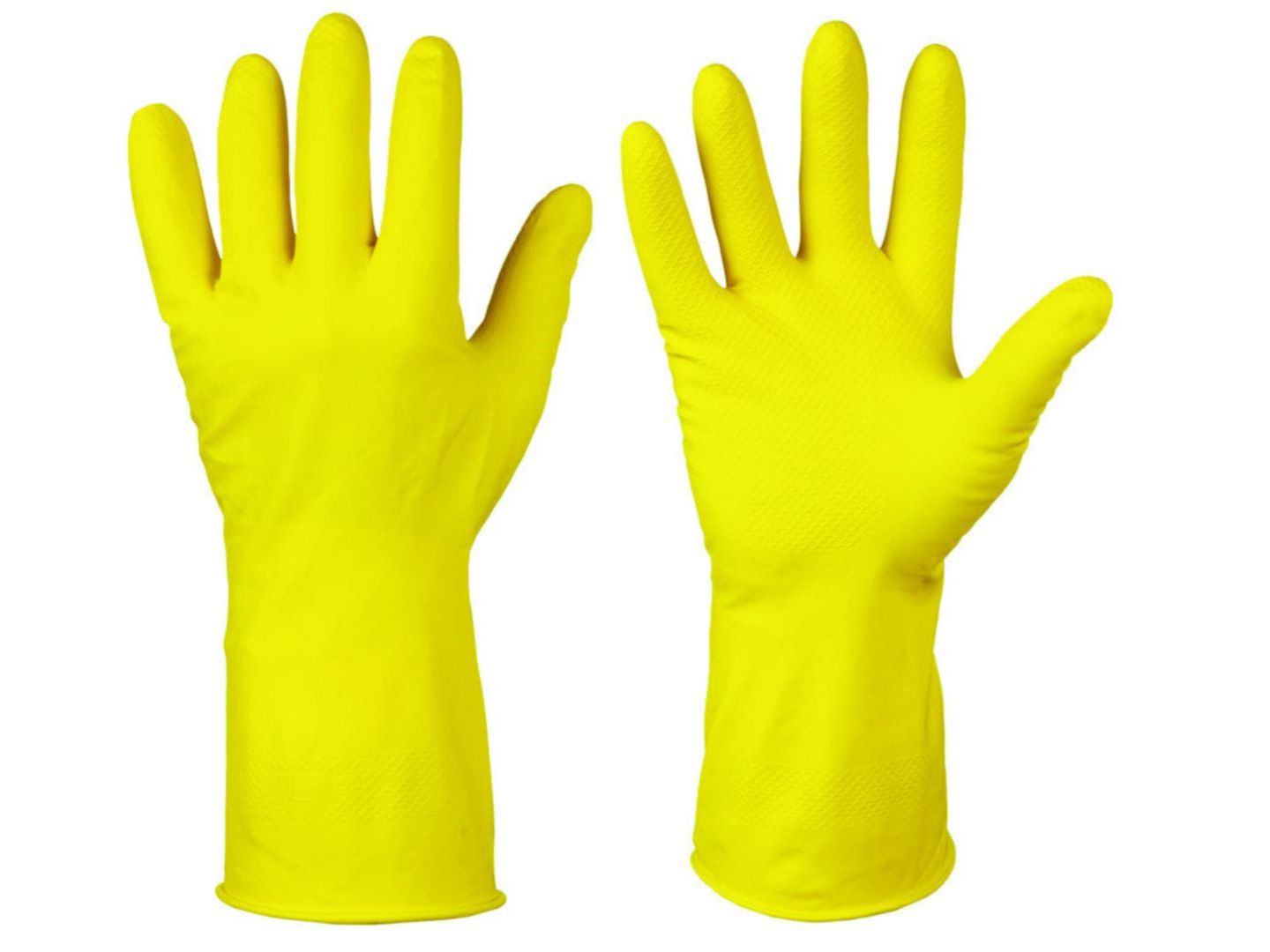 Изображение товара Перчатки резиновые хозяйственные размер L (240шт/кор) в Миди Лтд