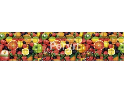 Изображение товара Панель ПВХ панно Фруктовый десерт 0,6*944*645мм 2,835м.кв (3шт/уп) в Миди Лтд