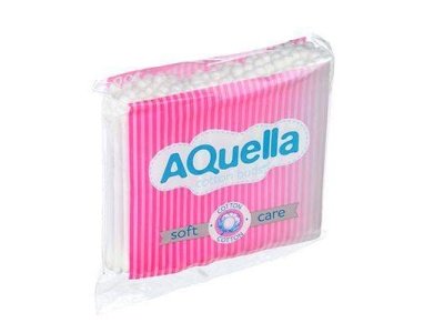 Ватные палочки AQUELLA (100шт/уп) (120шт/кор) - фото в Миди Лтд Изображение товара Ватные палочки AQUELLA (100шт/уп) (120шт/кор) в Миди Лтд