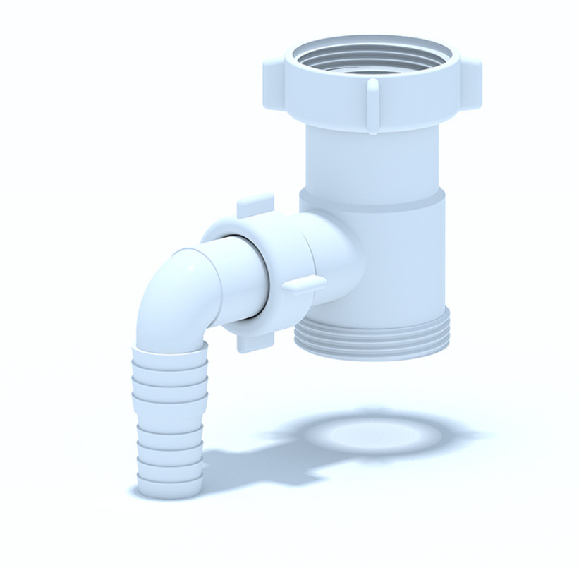 Изображение товара Отвод Ани 1 1/2"*1 1/2"стиральной машины (40шт/уп) в Миди Лтд