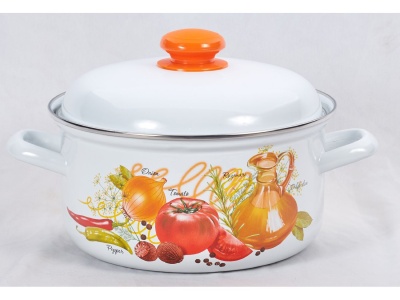 Кастрюля эмаль жемчужная 2,0л Итальянская кухня С-1510АП2/4Жм (4шт/уп) Х - фото в Миди Лтд Изображение товара Кастрюля эмаль жемчужная 2,0л Итальянская кухня С-1510АП2/4Жм (4шт/уп) Х в Миди Лтд