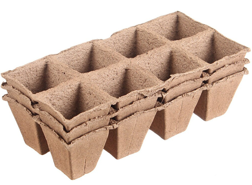 Горшочки торфяные  90*90 квадратный (18шт/уп) - фото в Миди Лтд Изображение товара Горшочки торфяные  90*90 квадратный (18шт/уп) в Миди Лтд