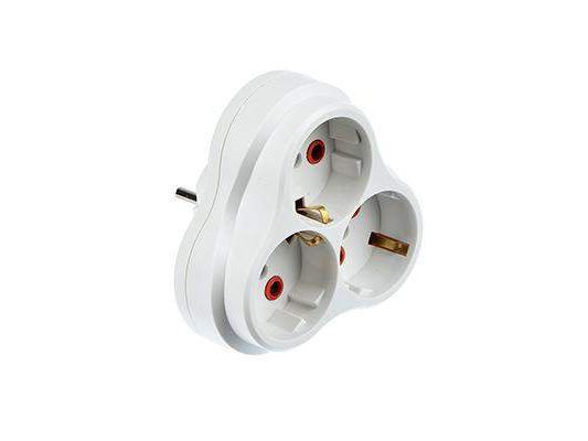 Разветвитель 3 гнезда с/заземлением         ХХ - фото в Миди Лтд Изображение товара Разветвитель 3 гнезда с/заземлением         ХХ в Миди Лтд