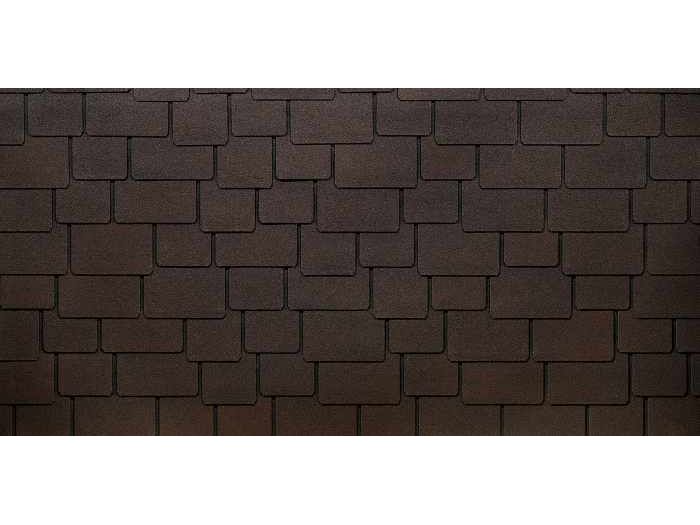Черепица гибкая битумная DOCKE PIE Premium САППОРО 1000*444мм Зрелый каштан (2,4 м2/уп) - фото в Миди Лтд Изображение товара Черепица гибкая битумная DOCKE PIE Premium САППОРО 1000*444мм Зрелый каштан (2,4 м2/уп) в Миди Лтд