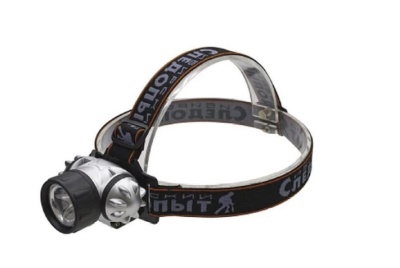 Изображение товара Фонарь налобный 50х70х70мм "Сибирский Следопыт" Циклоп 1, 1 LED, 3*AAA в Миди Лтд