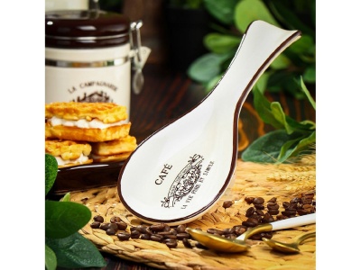 Изображение товара Подставка для ложки доломит Daniks Кафе (72шт/уп) в Миди Лтд