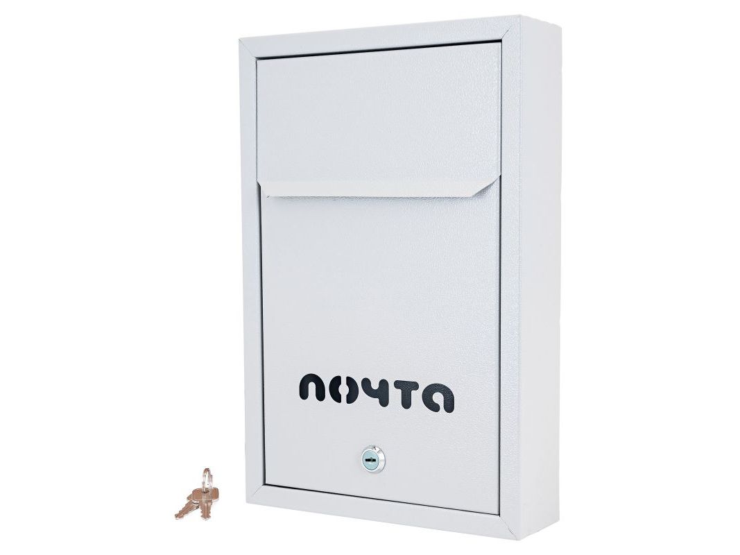 Ящик почтовый Альфа люкс серый (10шт/уп) - фото в Миди Лтд Изображение товара Ящик почтовый Альфа люкс серый (10шт/уп) в Миди Лтд