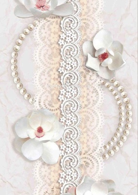 Панель ПВХ Узор термопечать 0,25х2,7м (уп=6,75м2/10шт) цветы и жемчуг  Х - фото в Миди Лтд Изображение товара Панель ПВХ Узор термопечать 0,25х2,7м (уп=6,75м2/10шт) цветы и жемчуг  Х в Миди Лтд