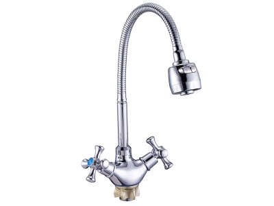 Смеситель для кухни DTZ4-E ZEGOR - фото в Миди Лтд Изображение товара Смеситель для кухни DTZ4-E ZEGOR в Миди Лтд