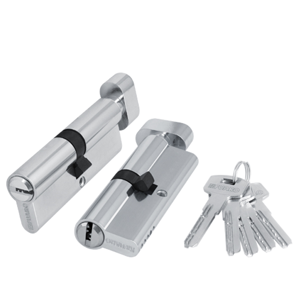 Цилиндр. механизм 2000ZMKnob90 (40+10+40) CP хром 5Key c вертушкой - фото в Миди Лтд Изображение товара Цилиндр. механизм 2000ZMKnob90 (40+10+40) CP хром 5Key c вертушкой в Миди Лтд