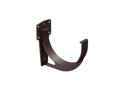 Кронштейн желоба DOCKE Premium шоколад диаметр 120мм - фото в Миди Лтд Изображение товара Кронштейн желоба DOCKE Premium шоколад диаметр 120мм в Миди Лтд