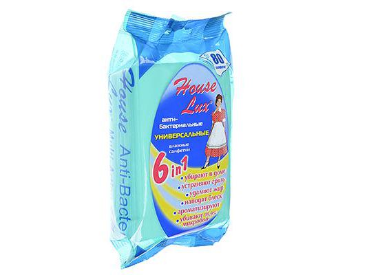 Салфетки влажные HOUSE LUX           ХХ - фото в Миди Лтд Изображение товара Салфетки влажные HOUSE LUX           ХХ в Миди Лтд