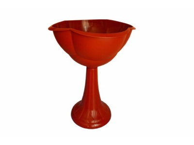 Изображение товара Кашпо на высокой стойке 30л терракот (2шт/уп) в Миди Лтд