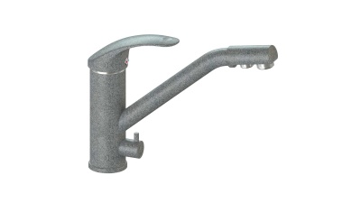 Смеситель д/гранитной мойки KM010/Q8 (темно-серый) ПОД ФИЛЬТР - фото в Миди Лтд Изображение товара Смеситель д/гранитной мойки KM010/Q8 (темно-серый) ПОД ФИЛЬТР в Миди Лтд