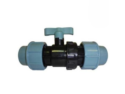 Кран шаровый ПНД 40 STR - фото в Миди Лтд Изображение товара Кран шаровый ПНД 40 STR в Миди Лтд