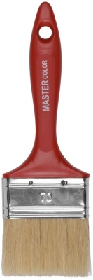 Кисть флейцевая толщ 12 мм светлая натур щетина 70мм (12шт/уп) - фото в Миди Лтд Изображение товара Кисть флейцевая толщ 12 мм светлая натур щетина 70мм (12шт/уп) в Миди Лтд