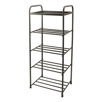 Изображение товара Этажерка-подставка для обуви Классика 5 полок медный антик в Миди Лтд