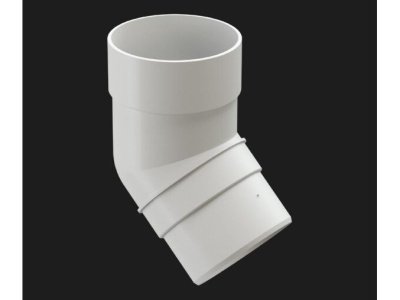 Колено 45 DOCKE LUX Пломбир диаметр 100мм - фото в Миди Лтд Изображение товара Колено 45 DOCKE LUX Пломбир диаметр 100мм в Миди Лтд