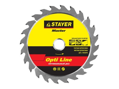 Изображение товара Диск пильный по дереву 210х32/30мм 36T STAYER OPTIMA оптимальный рез в Миди Лтд