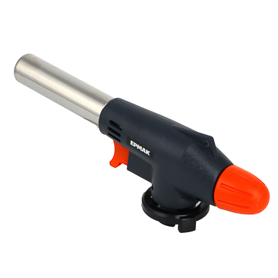 Изображение товара Горелка газовая с пьезоподжигом ЕРМАК широкое сопло 17,5*4*2см (80шт/кор) в Миди Лтд
