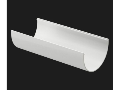 Желоб водосточный DOCKE LUX пломбир диаметр 141 мм дл.3000мм - фото в Миди Лтд Изображение товара Желоб водосточный DOCKE LUX пломбир диаметр 141 мм дл.3000мм в Миди Лтд