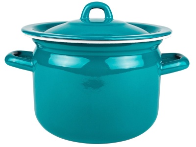 Кастрюля эмаль 4,5л Морская волна Р-1615Б/3 (4шт/уп) Х - фото в Миди Лтд Изображение товара Кастрюля эмаль 4,5л Морская волна Р-1615Б/3 (4шт/уп) Х в Миди Лтд