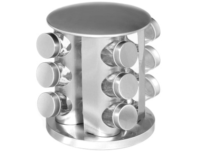 Набор для специй стекло нерж сталь 13шт на подставке серебристый Y3-960 (18шт/уп) Х - фото в Миди Лтд Изображение товара Набор для специй стекло нерж сталь 13шт на подставке серебристый Y3-960 (18шт/уп) Х в Миди Лтд