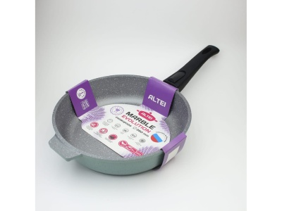 Изображение товара Сковорода  Marble evolution silver 26см АП съемная ручка АЛТЕЙ (7шт/уп) в Миди Лтд