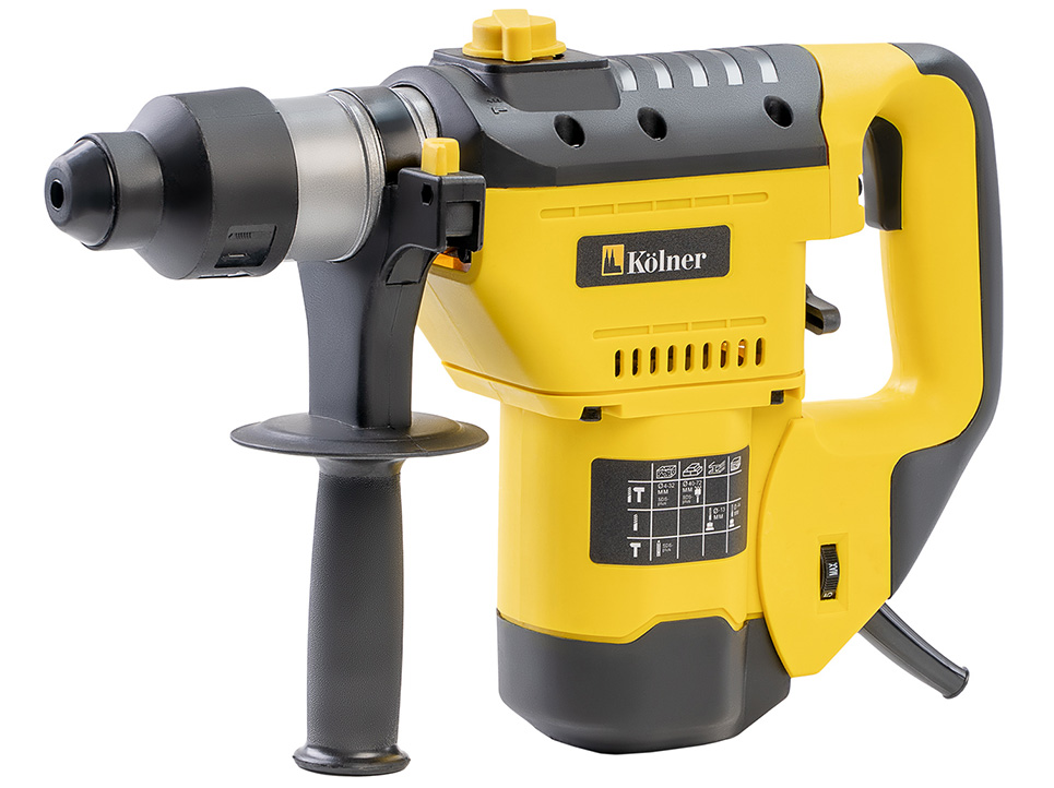 Перфоратор Kolner KRH 1300Вт, 0-720 об/мин Х - фото в Миди Лтд Изображение товара Перфоратор Kolner KRH 1300Вт, 0-720 об/мин Х в Миди Лтд