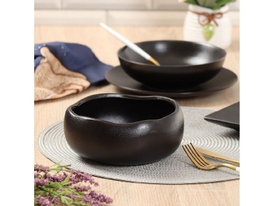 Изображение товара Салатник керамика круглый 17см 0,9л Daniks Крафт (24шт/уп) в Миди Лтд