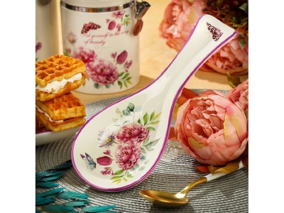 Подставка для ложки доломит фигурная Daniks Флорентини (72шт/уп) - фото в Миди Лтд Изображение товара Подставка для ложки доломит фигурная Daniks Флорентини (72шт/уп) в Миди Лтд