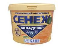 Антисептик СЕНЕЖ АКВАДЕКОР Х2-109 (орех) 9кг (60шт/пал) - фото в Миди Лтд Изображение товара Антисептик СЕНЕЖ АКВАДЕКОР Х2-109 (орех) 9кг (60шт/пал) в Миди Лтд