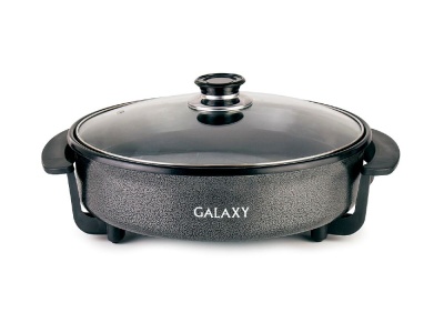 Электросковорода GALAXY GL 2660 1700Вт объем 2.5л глубина 4см антипригарное покрытие Х - фото в Миди Лтд Изображение товара Электросковорода GALAXY GL 2660 1700Вт объем 2.5л глубина 4см антипригарное покрытие Х в Миди Лтд