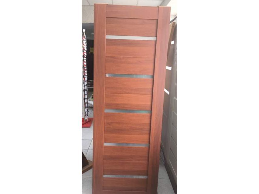 Полотно дверное ПО ламинир модель 22 итальянский орех стекло матовое белое 700 - фото в Миди Лтд Изображение товара Полотно дверное ПО ламинир модель 22 итальянский орех стекло матовое белое 700 в Миди Лтд