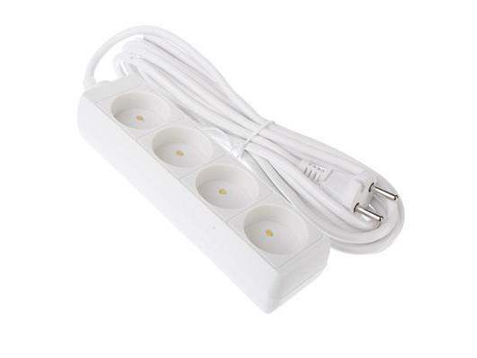 Удлинитель 4 гнезда 10А 2500Вт 5м FORZA               ХХ - фото в Миди Лтд Изображение товара Удлинитель 4 гнезда 10А 2500Вт 5м FORZA               ХХ в Миди Лтд