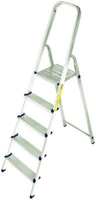 Алюминиевая стремянка 3 ступени высота до верхней площ 60,5см 3,1кг - фото в Миди Лтд Изображение товара Алюминиевая стремянка 3 ступени высота до верхней площ 60,5см 3,1кг в Миди Лтд