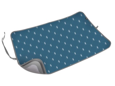 Изображение товара Коврик для глажки белья NIKA 110х75 стрекозы на синем в Миди Лтд