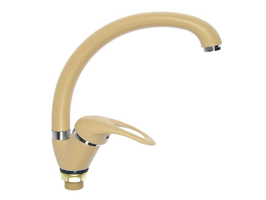 Смеситель для кухни высок. излив 40к (ПЕСОЧНЫЙ) FM4104S Fmark - фото в Миди Лтд Изображение товара Смеситель для кухни высок. излив 40к (ПЕСОЧНЫЙ) FM4104S Fmark в Миди Лтд