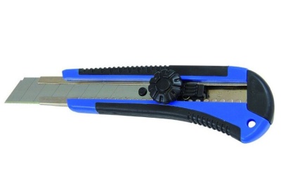 Нож 18мм широкий ПРОФИ Twist-lock - фото в Миди Лтд Изображение товара Нож 18мм широкий ПРОФИ Twist-lock в Миди Лтд