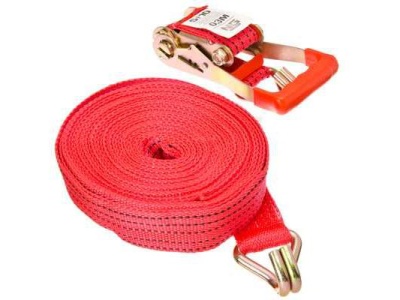 Стяжка груза с храповиком 230мм 12м ширина ленты 55мм 5000/10000кг (10шт/кор) - фото в Миди Лтд Изображение товара Стяжка груза с храповиком 230мм 12м ширина ленты 55мм 5000/10000кг (10шт/кор) в Миди Лтд