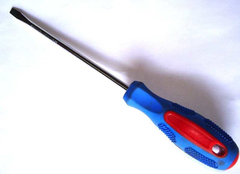 Отвертка обрезиненная KAM-tools шлиц 5*100мм CRV - фото в Миди Лтд Изображение товара Отвертка обрезиненная KAM-tools шлиц 5*100мм CRV в Миди Лтд